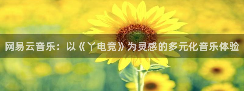 乐竞电竞网址：网易云音乐：以《丫电竞》为